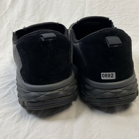 Nautilus Safety Footwear Mens‎ 14 Breeze Alloy Toe EH Slip-On Work Shoe Charcoal
